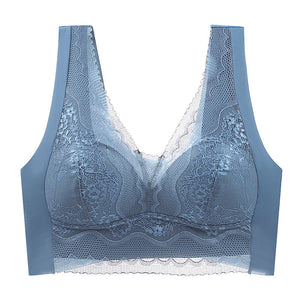 Zacoi Lace anti-exposure seamless bra