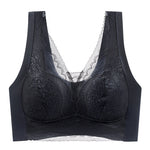 Zacoi Lace anti-exposure seamless bra