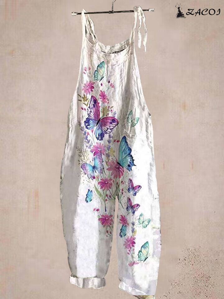 Casual cute print Jumpsuit