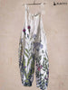Women's Floral Sleeveless Casual Loose Printed Jumpsuit