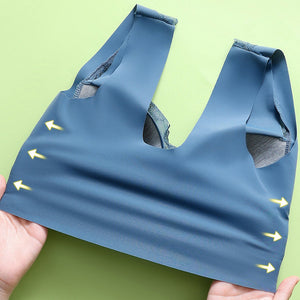 Zacoi Lace anti-exposure seamless bra