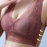 Zacoi Lace anti-exposure seamless bra