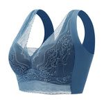 Zacoi Lace anti-exposure seamless bra