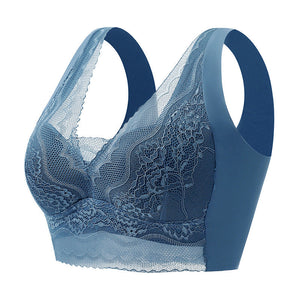 Zacoi Lace anti-exposure seamless bra
