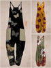 Set of 3 Women's Fashion Sleeveless Harem Jumpsuit - 12
