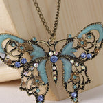 Vintage Butterfly Necklaces