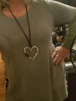 Women Necklace Heart