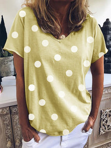 Short Sleeve V Neck Tee Shirts