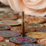 50Pcs 25mm Multi-Color Wooden Buttons Round Sewing Buttons for DIY Craft Bag Hat Clothes Decoration