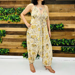Ladies Silk Backless Jumpsuits
