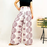 Ladies Summer Wide Leg Pants