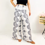 Ladies Summer Wide Leg Pants