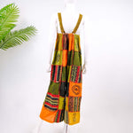 Block Print Boho Unisex Overalls