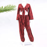 Celestial Pant Set with Bell Sleeves Top