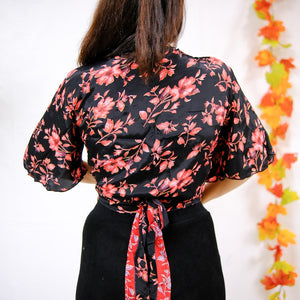 Women's Bohemian Crop Blouse