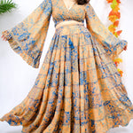 Ladies Bohemian Style Flowy Skirt