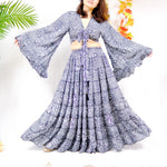 Ladies Bohemian Style Flowy Skirt