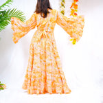 Women's Colorful Printed Long Skirt