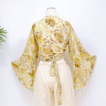 Women's Patchwork  Tie Top